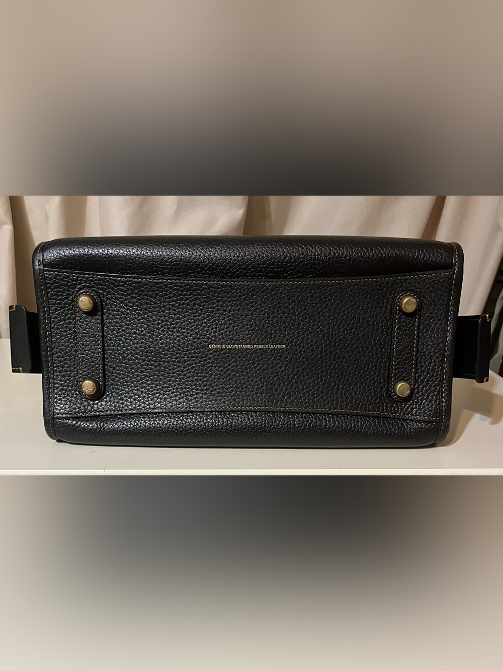 Coach Medium Rogue in Black/Brass! - Picture 5 of 13